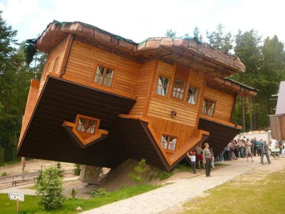 Upside Down House, Poland