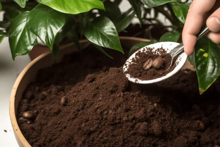 Coffee Grounds for Plant Nutrition
