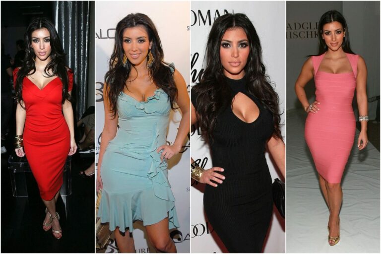 A Journey Through the Years of Kim Kardashian’s Body Transformations